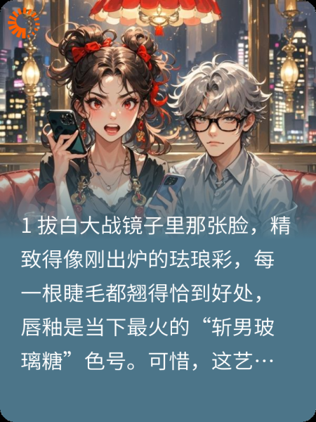 相亲遇大神，社死成双对